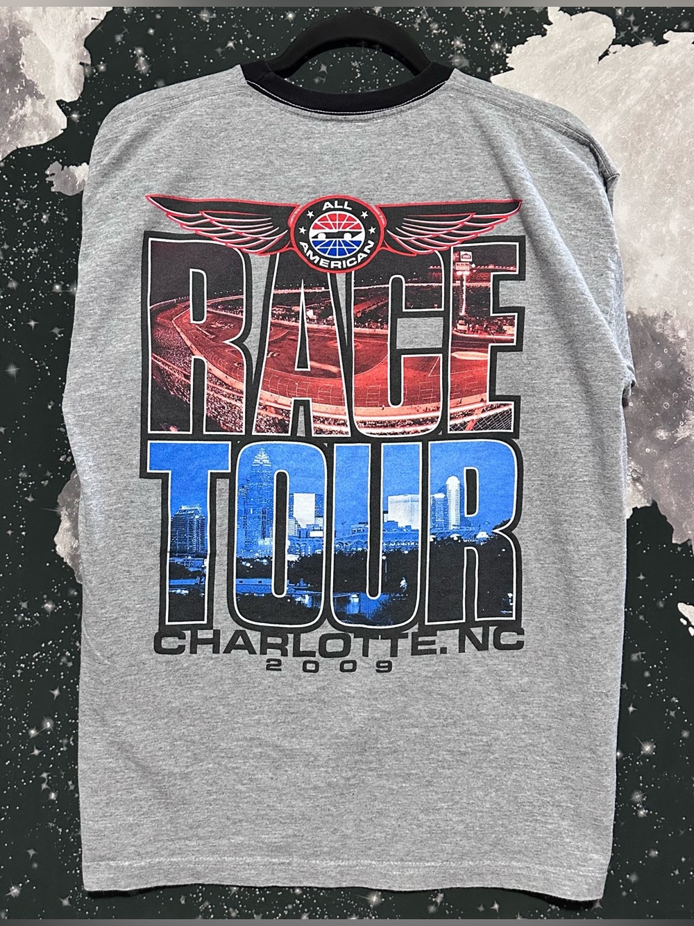 NASCAR All American Race Tour Ringer Shirt
